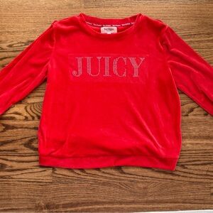 Juicy Couture Women’s Red Long Sleeve Top